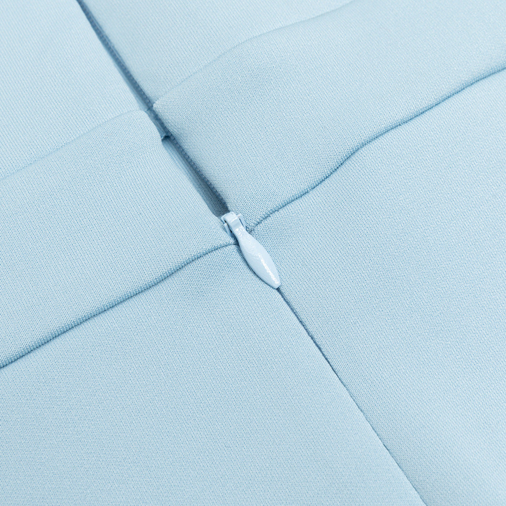 Layered Slim Fit Sling Dress with Tiered Hem | noémi