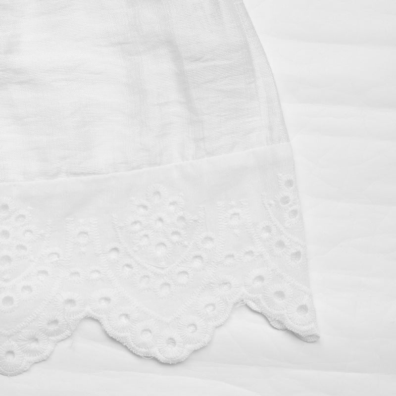 Slim Fit Lace Smocked Tube Top for Women | noémi