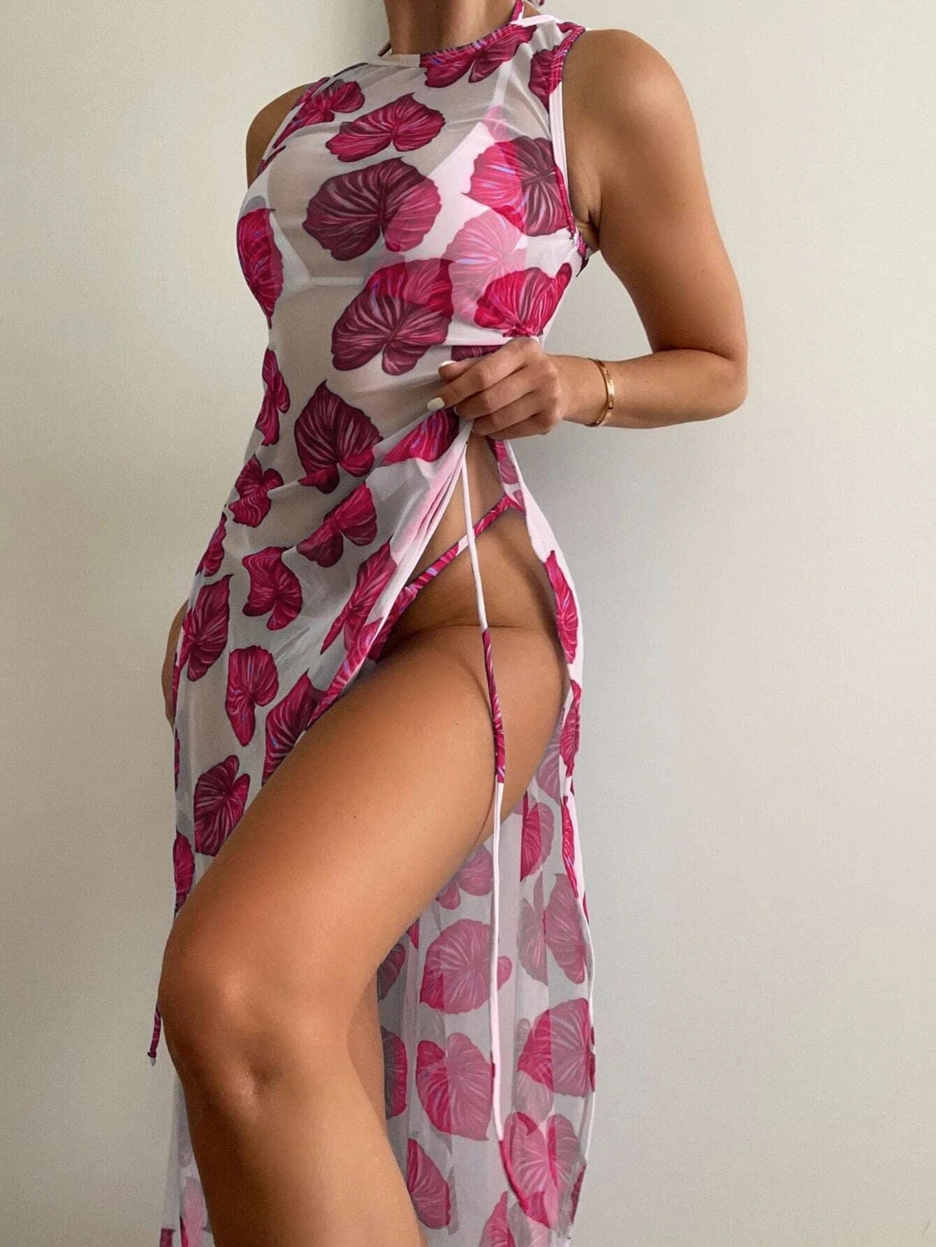 Pink Leaves