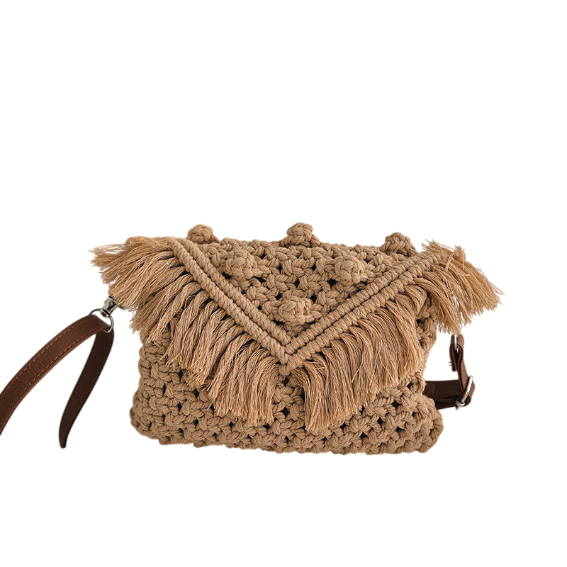 Cotton Thread Bean Tassel Coffee