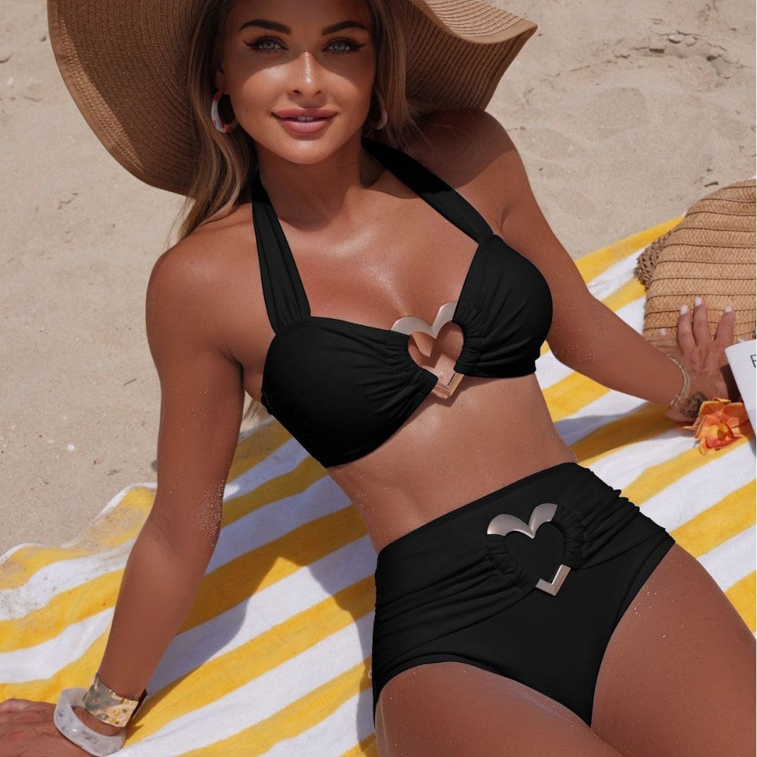 Two Piece Bikini Set with Clean Cut Design for Women | noémi