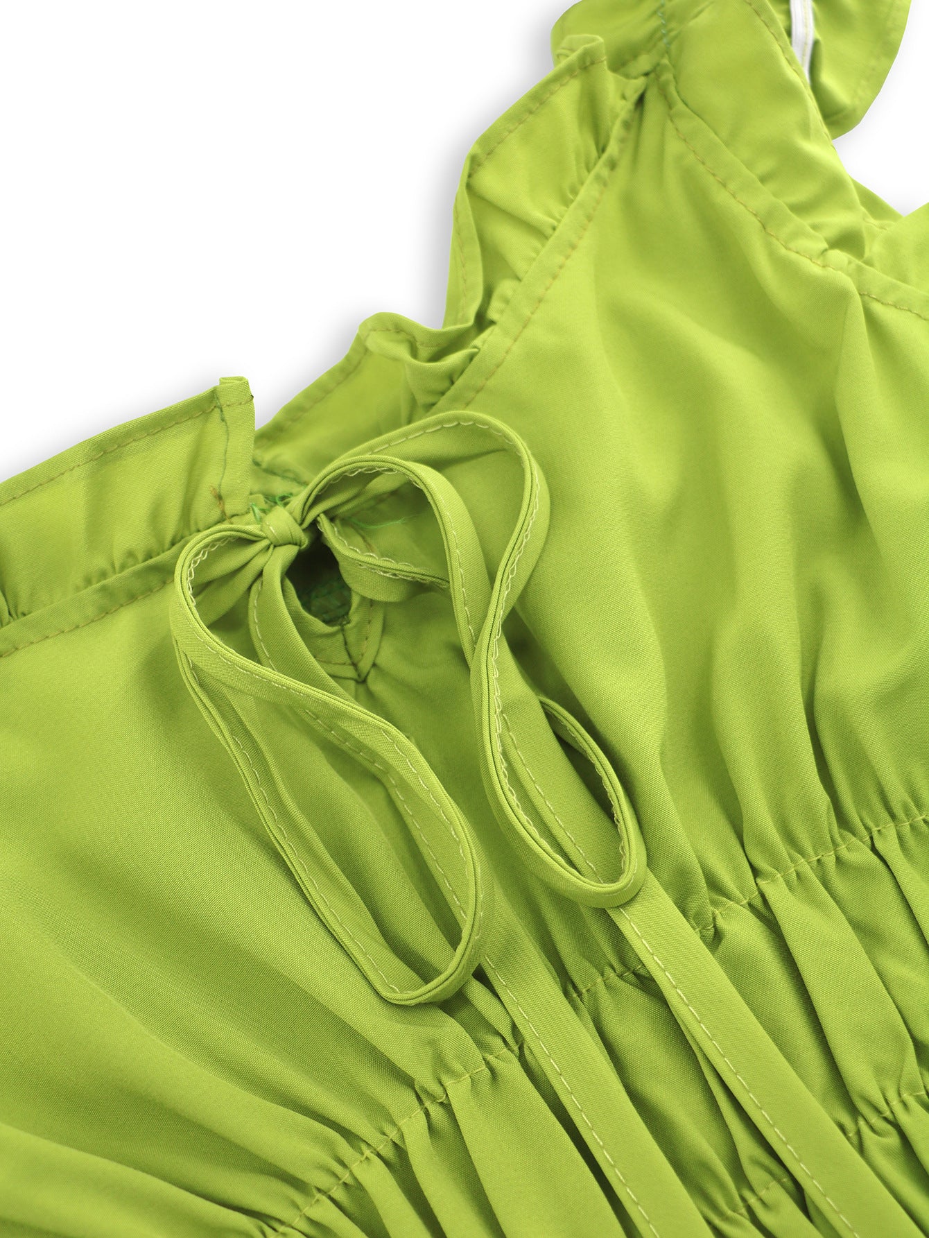 Womens Solid Color Waist Strap Fitted Dress | noémi