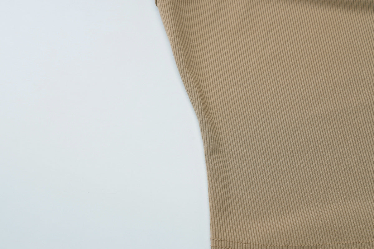 Womens Slim Fit Cropped Tank Top | U Neck Vest | noémi