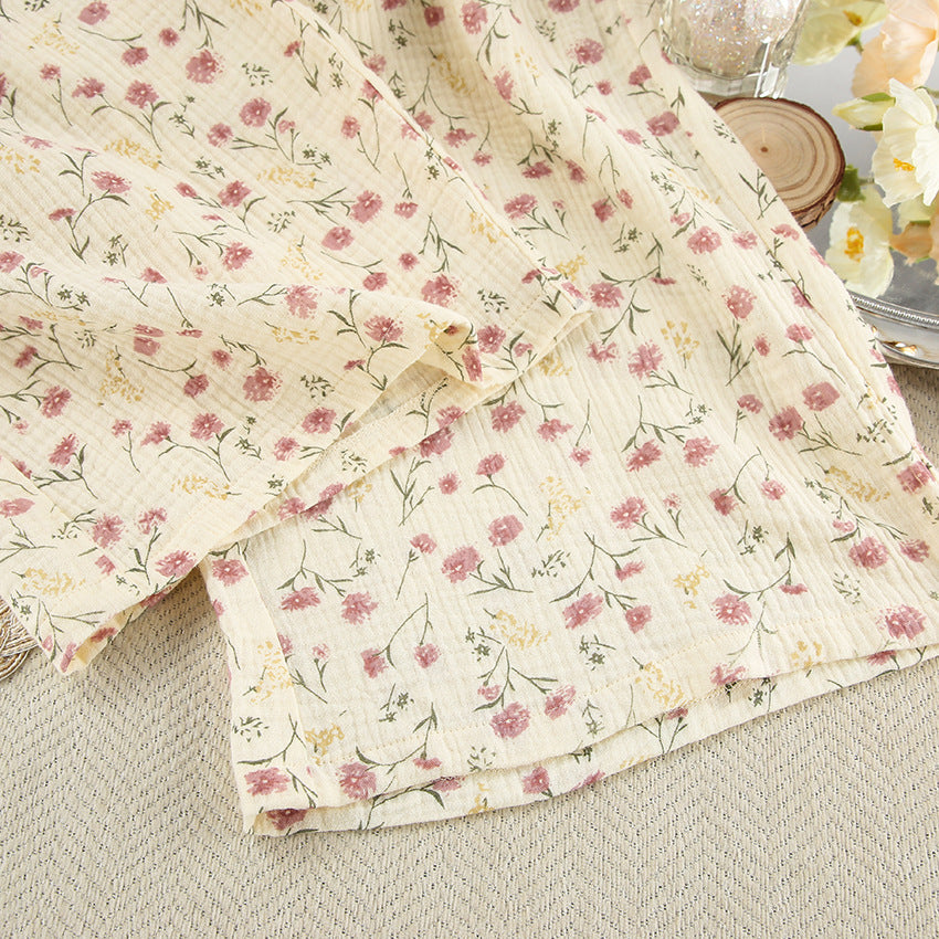 Womens Cotton Pajama Set | Loose Fit, Long Sleeve | noémi
