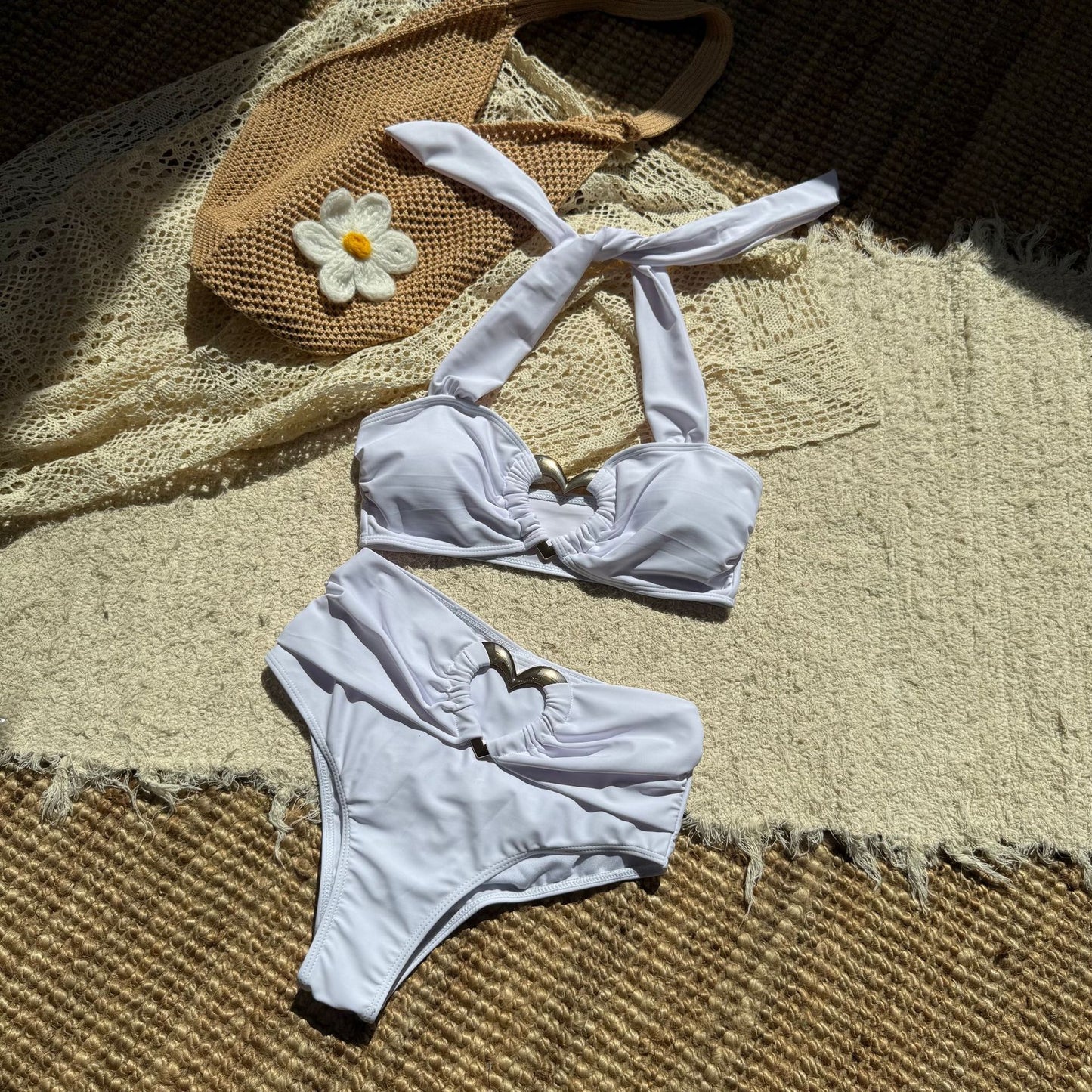 Two Piece Bikini Set with Clean Cut Design for Women | noémi