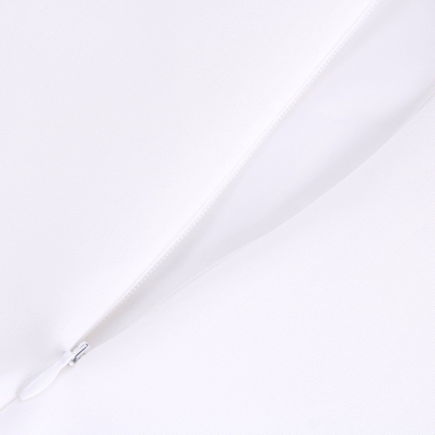 Deep V Feather Trim Sheath Dress | noémi