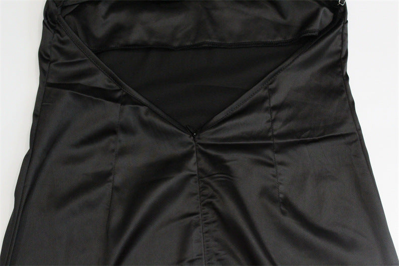 Backless Strap Dress | Sleek Flowy | noémi