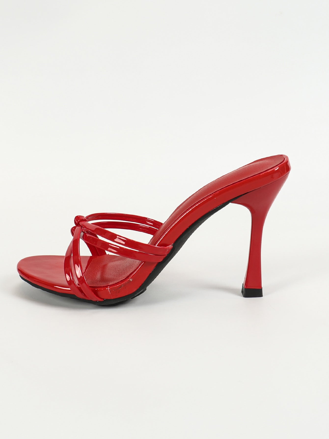 Women’s Open Toe Stiletto Heel Sandals | Round Toe, Solid Color | noémi