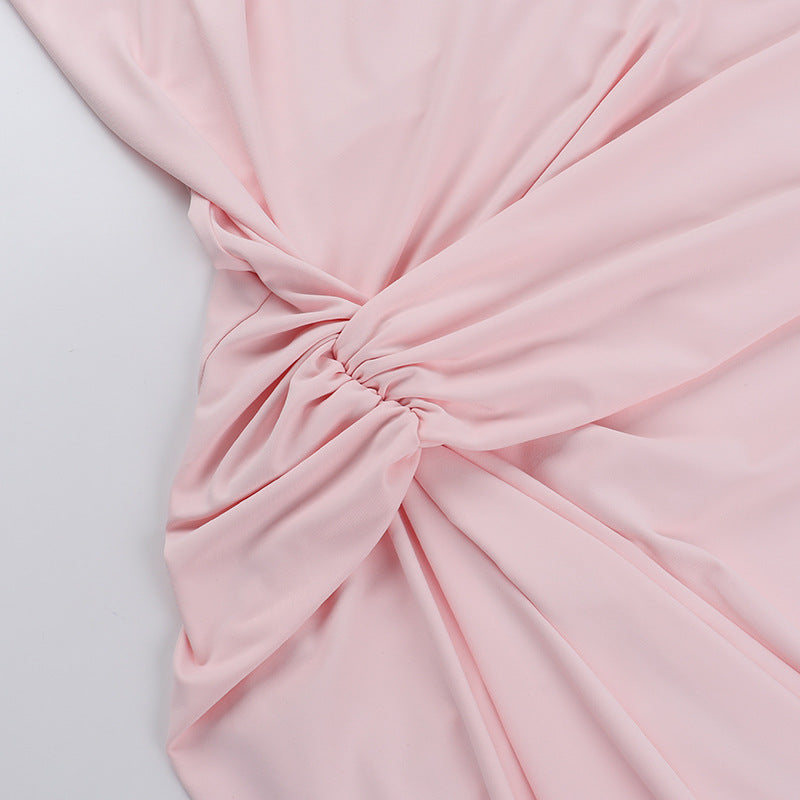 Glam One Shoulder Slit Dress | Elegant, Sculpted & Summer | noémi