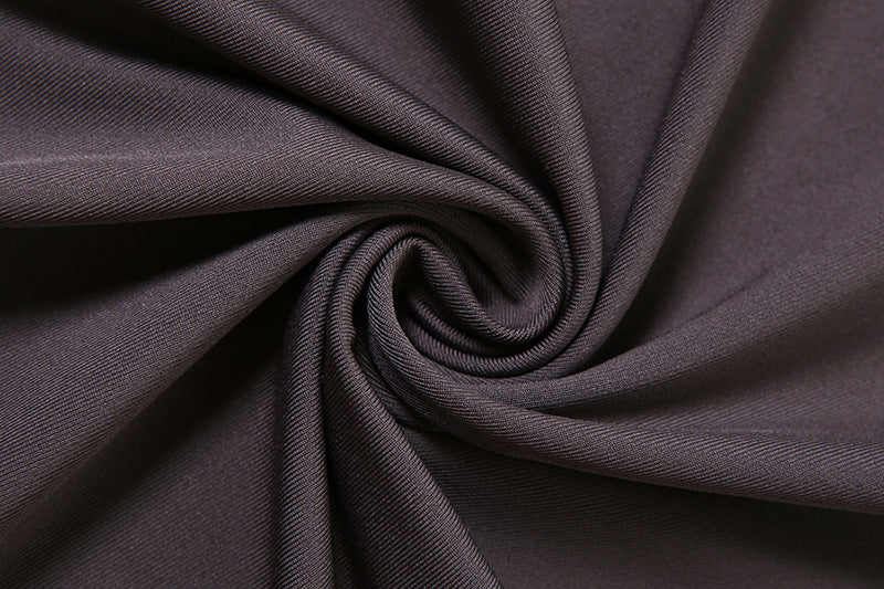 Slimming Beam Waist Solid Color Maxi Pleated Dress Women | noémi