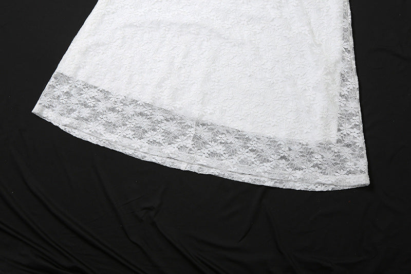 Solid Color High Waist Maxi Dress with Suspenders and Slim Fit | noémi