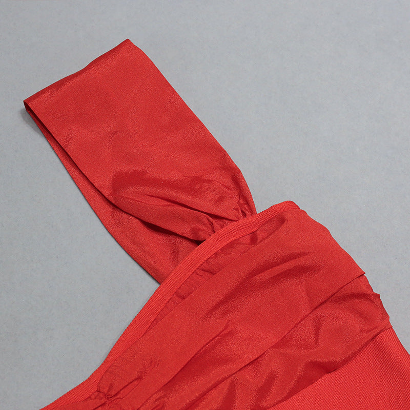 Womens Overknee Dress with Slim Fit and Irregular Hem | noémi