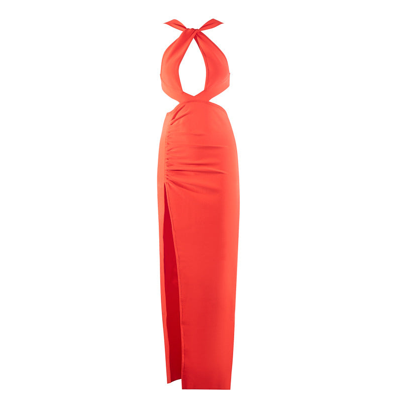 Womens Retro Sheath Red Fitted Dress | noémi