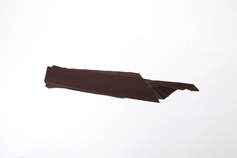 WomensSlim Fit Off Shoulder Dress with Scarf Collar and Backless Split | noémi