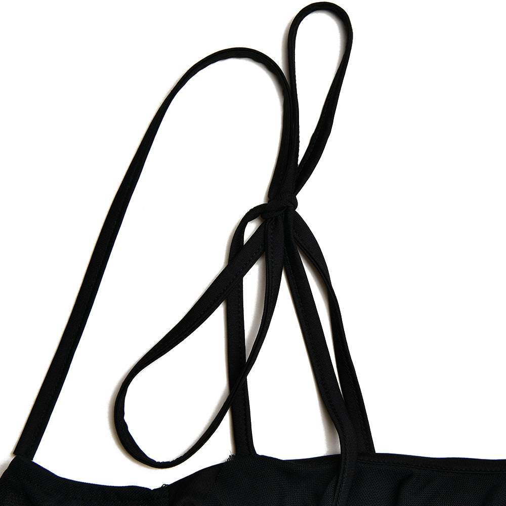 Womens Off Neck Strap Fishtail Sheath Dress | noémi