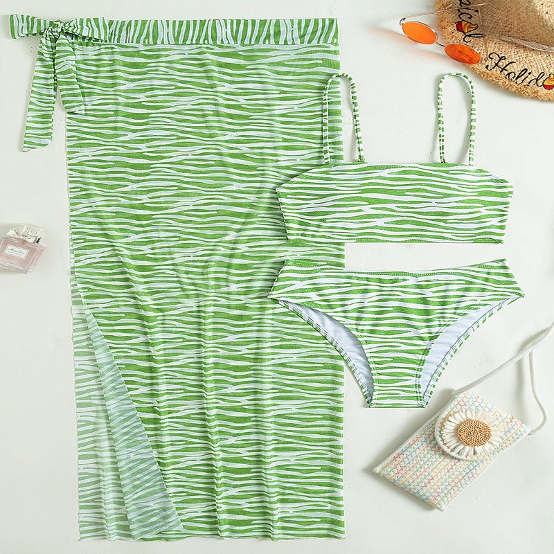 Three Piece Split Swimsuit Set for Women | noémi