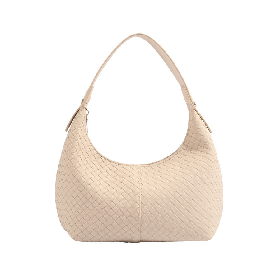 Woven Bucket Bag | Trendy Shoulder & Underarm Tote for Spring Summer | noémi