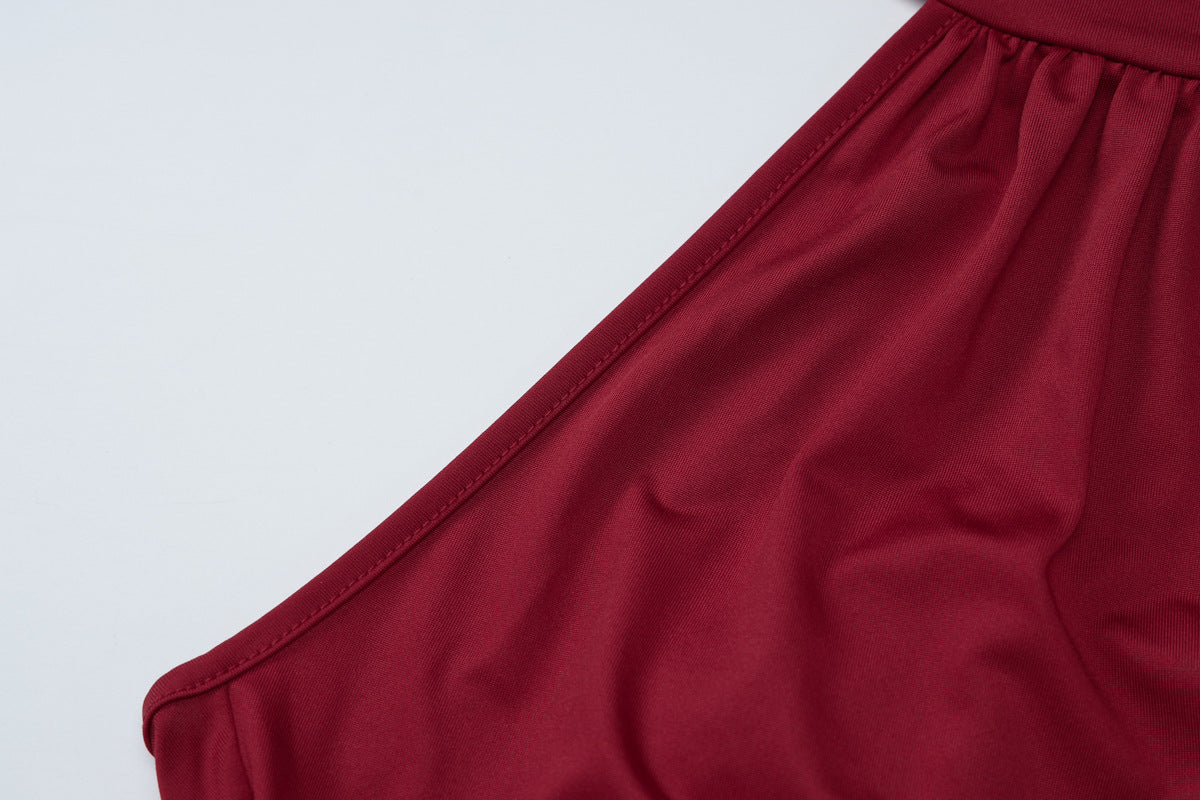 Pleated Sleeveless Maxi Dress | Back Zipper | noémi