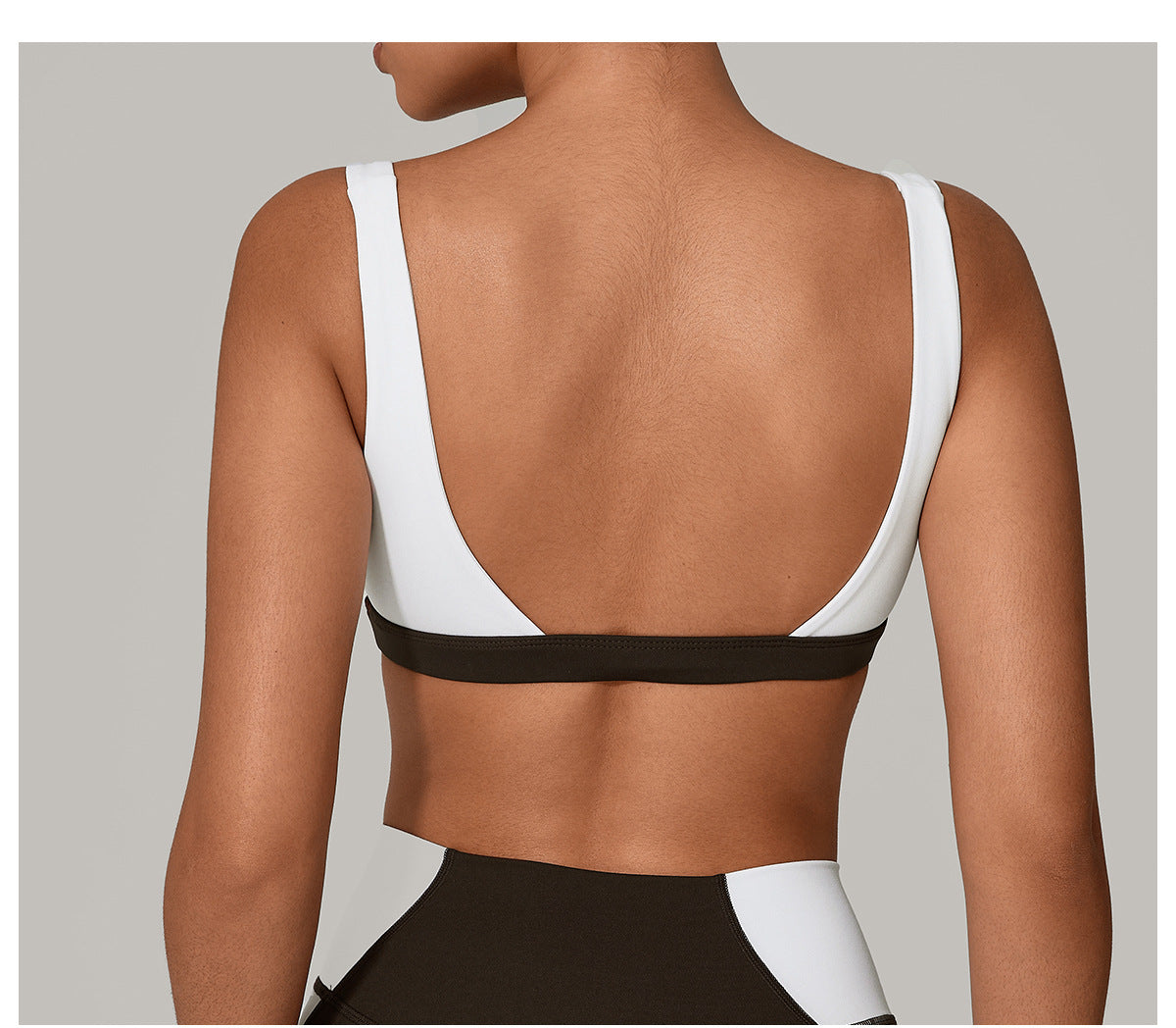 Womens Shockproof Sports Bra Push Up Wide Strap | noémi