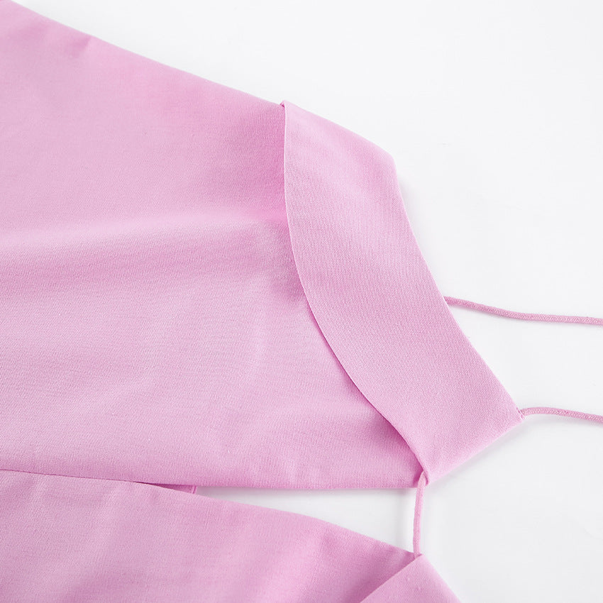 Linen VNeck Strap Cami | Summer Sleeveless | Solid Color Top for Women | noémi