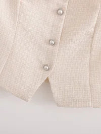 Womens Strapless Two Piece Set | noémi