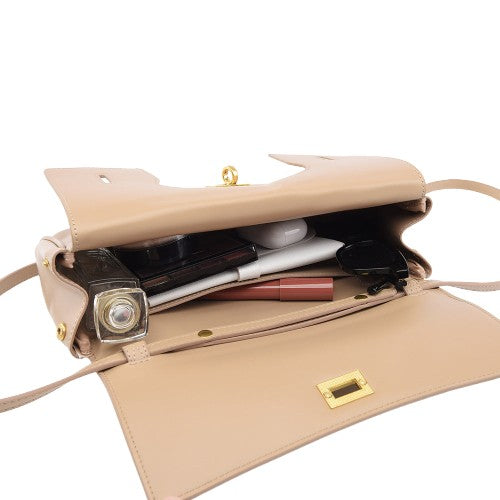 Brown Messenger Shoulder Bag – Elegant Office Crossbody | noémi