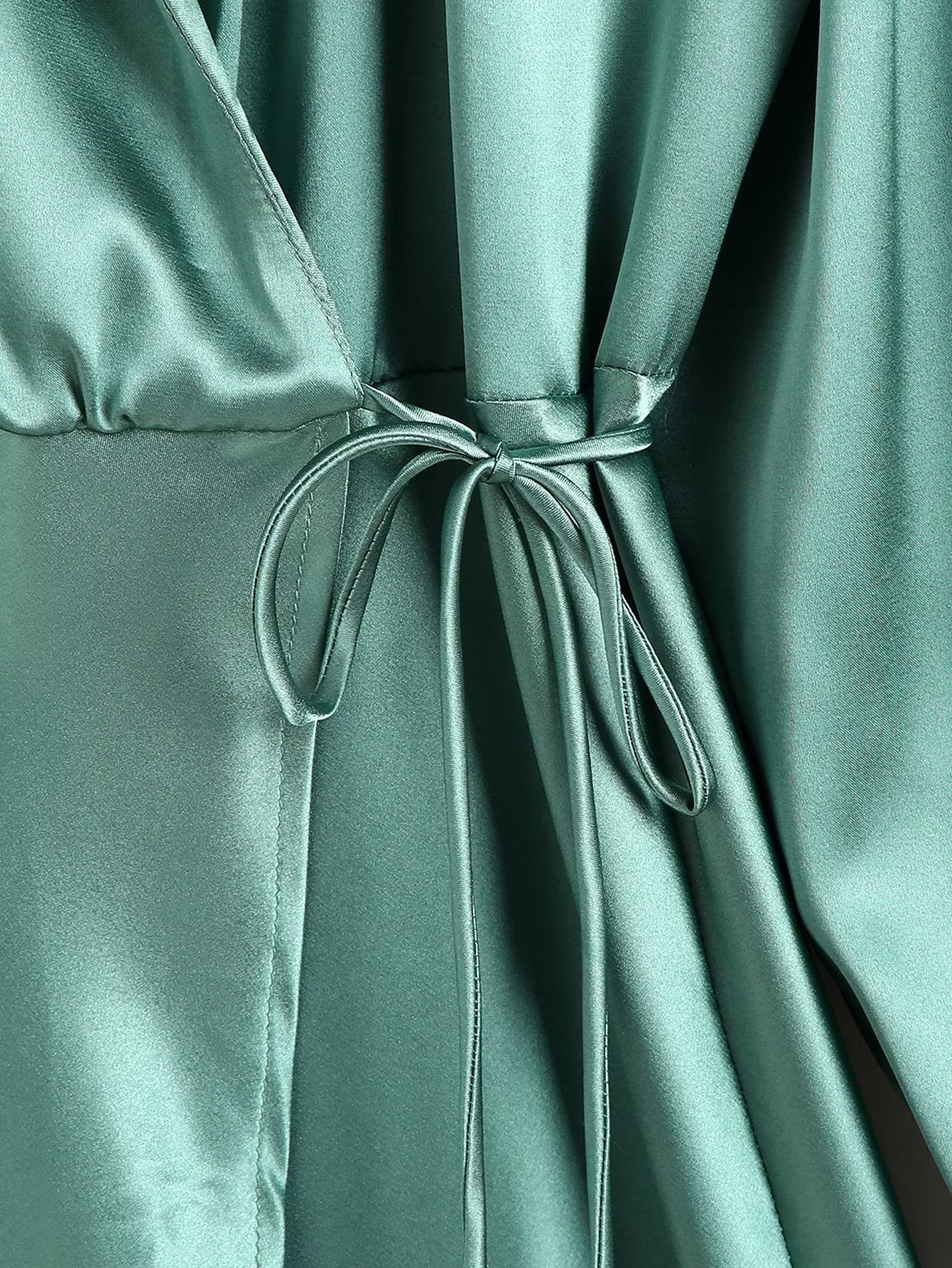 Womens Lace Up Wrap Midi Dress | noémi