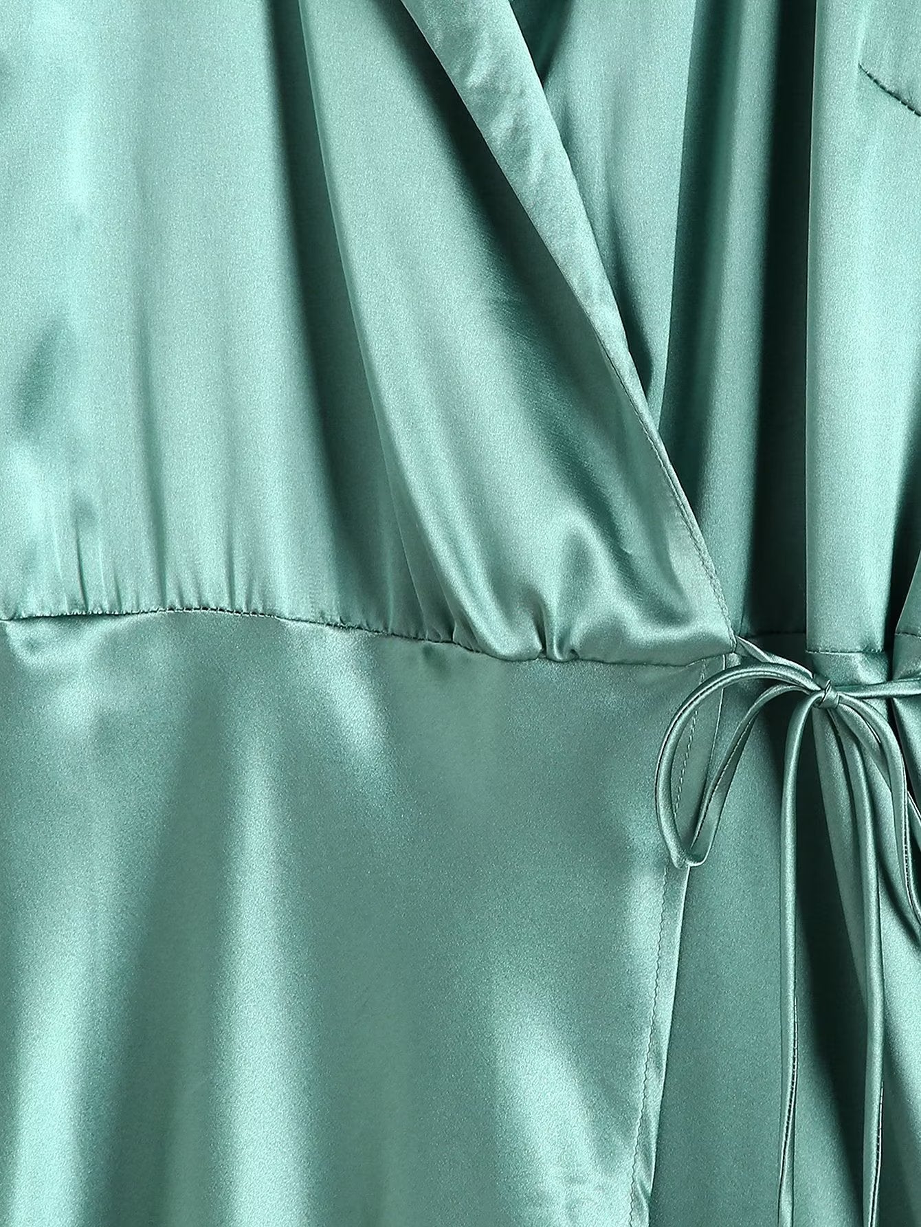 Womens Lace Up Wrap Midi Dress | noémi