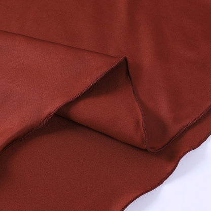 Satin Strap Maxi Dress | Backless Lace Up Waist | noémi