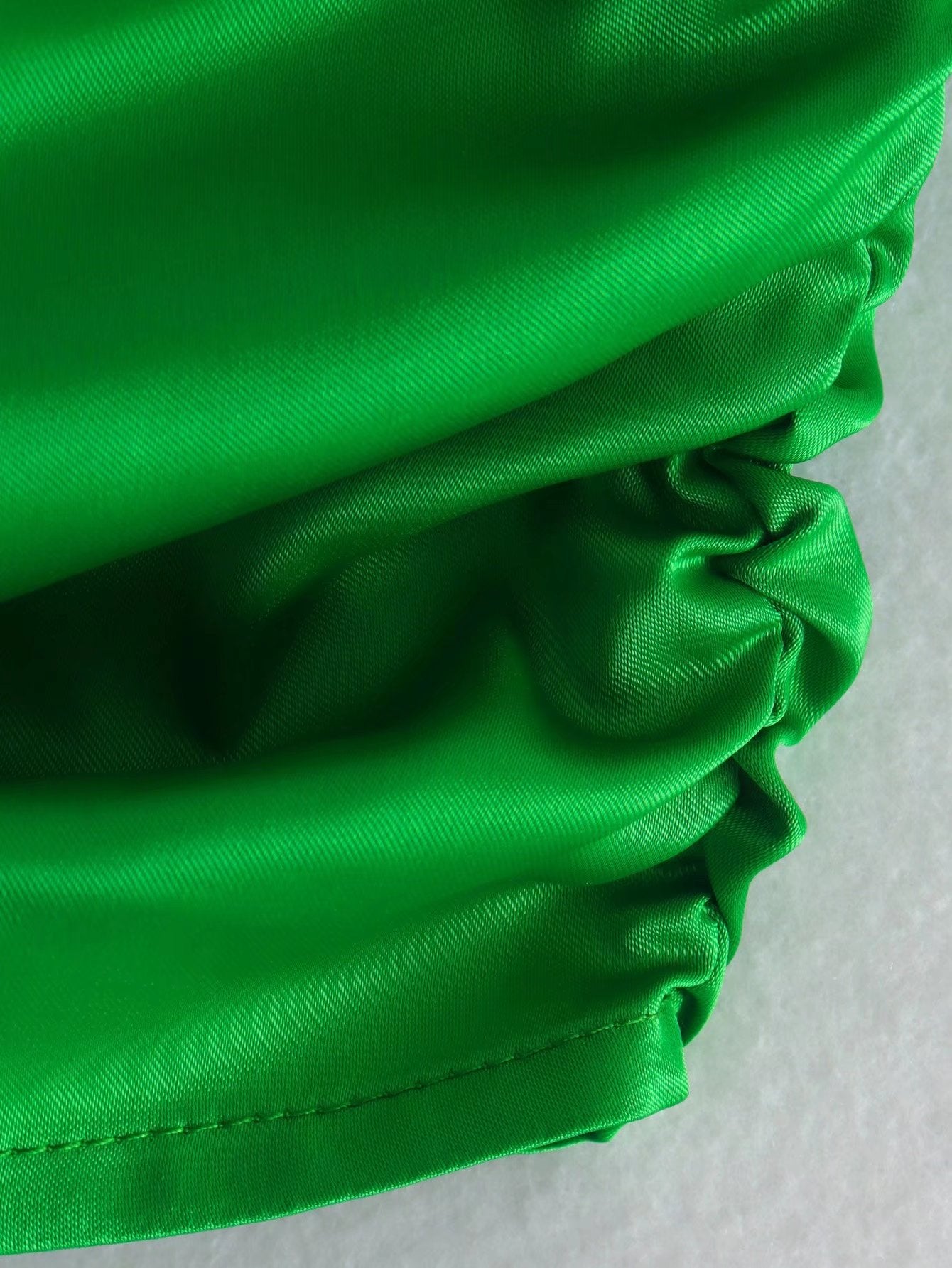 Satin Pleated Dress | Slimming Fit Half Turtleneck | noémi