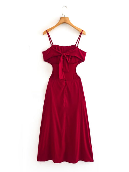 Womens Long Suspender Sling Dress | noémi