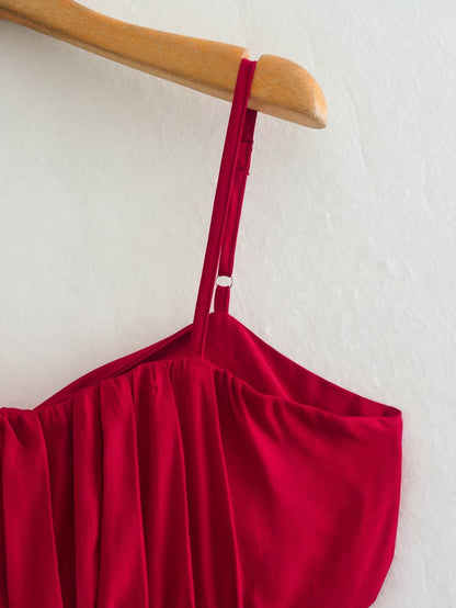 Womens Long Suspender Sling Dress | noémi