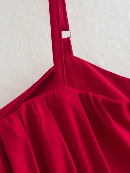 Womens Long Suspender Sling Dress | noémi