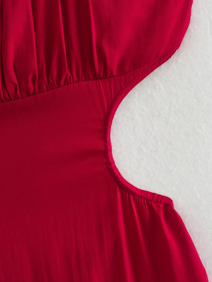 Womens Long Suspender Sling Dress | noémi