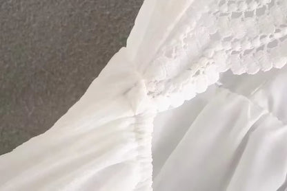 Womens Bubble Plaid Cami Dress | Backless Lace Up | noémi