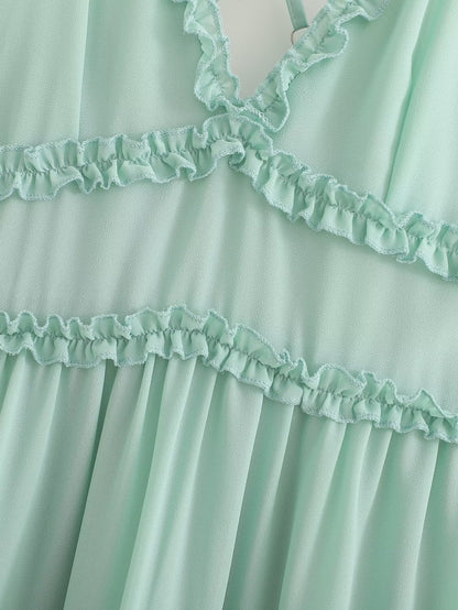 Womens Strap Dress Slim Fit High Waist | noémi