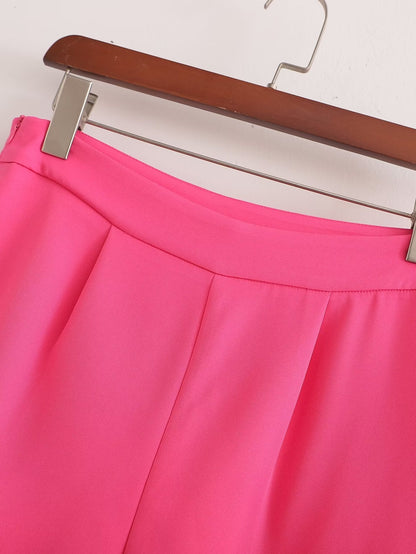 Womens Slim Fit Short Vest Pants Set | noémi