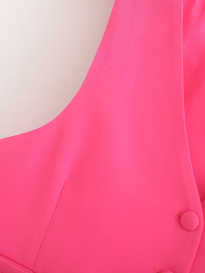 Womens Slim Fit Short Vest Pants Set | noémi