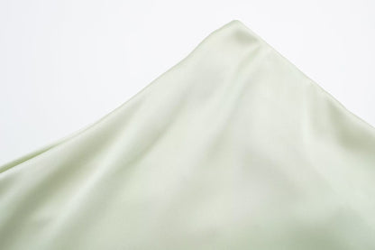 Womens Silk Satin Tube Dress | noémi