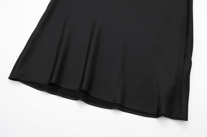 Womens Silk Satin Tube Dress | noémi