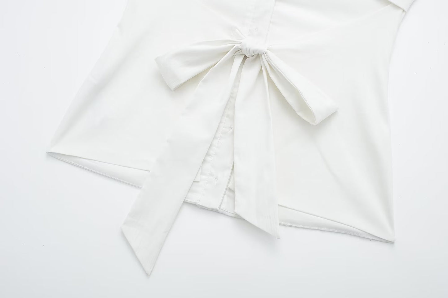 Halter Shirt | Sleeveless Cardigan with Collared, Backless Lace Up Detail | noémi