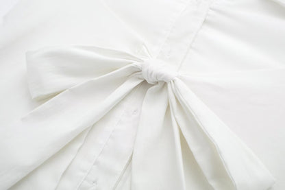 Halter Shirt | Sleeveless Cardigan with Collared, Backless Lace Up Detail | noémi