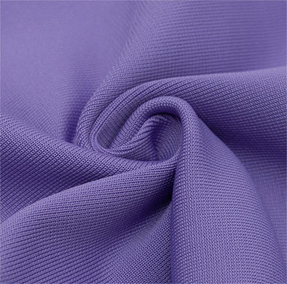 One Shoulder Lavender Midi Dress | Bodycon Fit with Side Slit | noémi