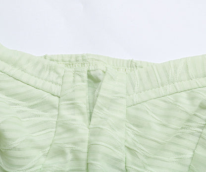 Puff Sleeve Shirt with Square Collar Blouse | noémi