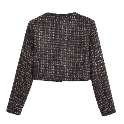 Tweed Set Cropped Blazer HighWaist Skirt | Classic Two Piece | noémi