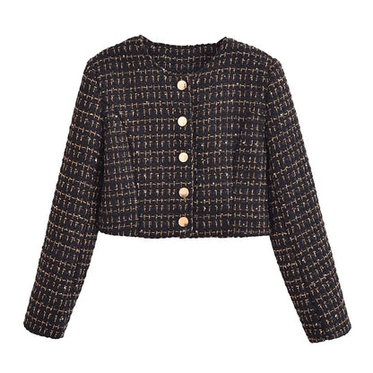 Tweed Set Cropped Blazer HighWaist Skirt | Classic Two Piece | noémi