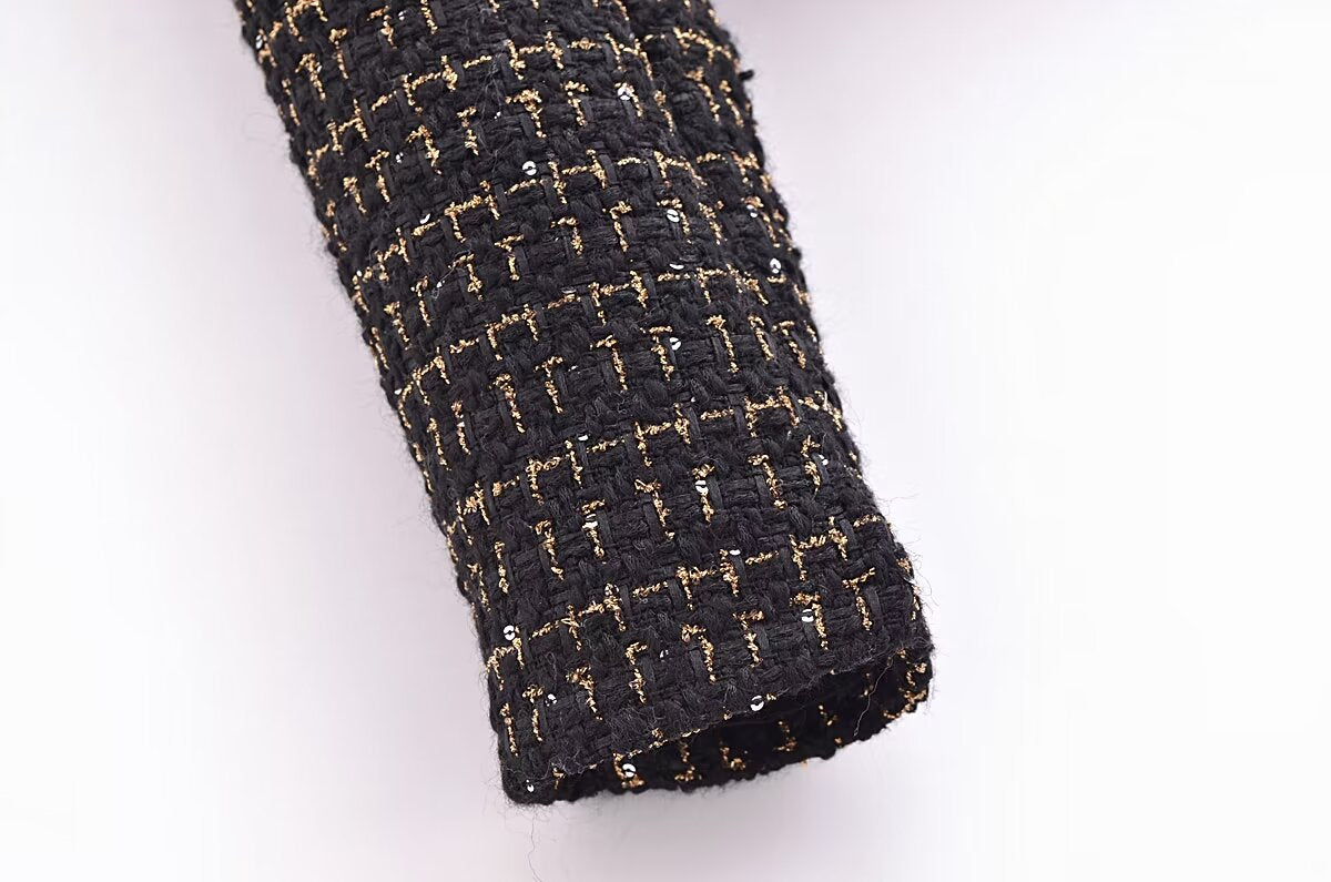 Tweed Set Cropped Blazer HighWaist Skirt | Classic Two Piece | noémi