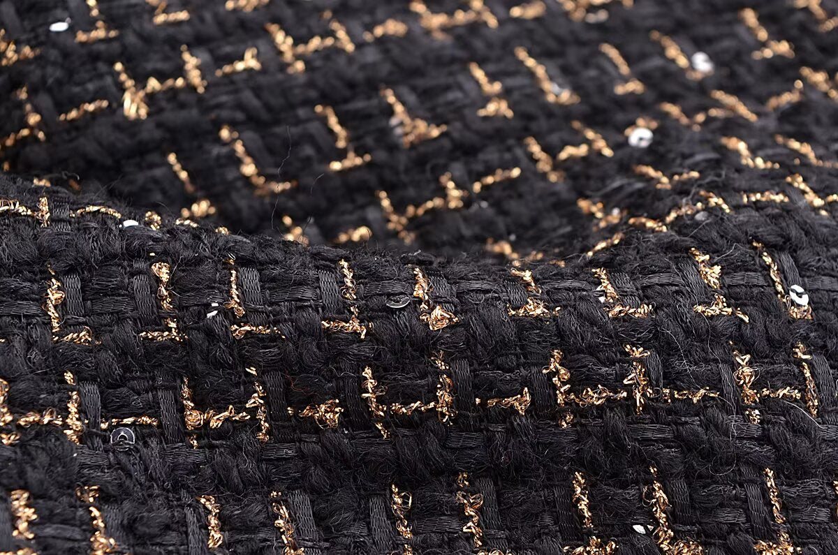 Tweed Set Cropped Blazer HighWaist Skirt | Classic Two Piece | noémi