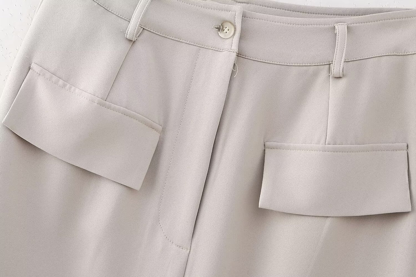 Two Piece Skirt Set | Slim Fit Vest Split Midi Skirt | noémi