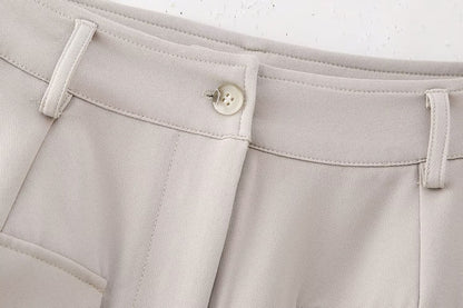 Two Piece Skirt Set | Slim Fit Vest Split Midi Skirt | noémi